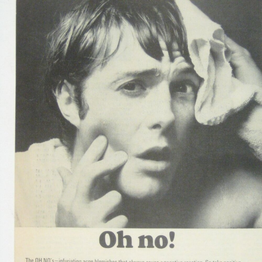 Clearasil Acne Treatment Vintage 1970s Print Ad Skincare Skincare Medicine Oh No